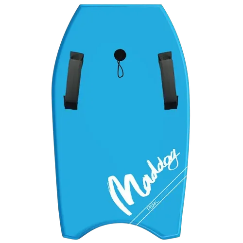 Maddog Peak Bodyboard With Handles 37" Sky Blue