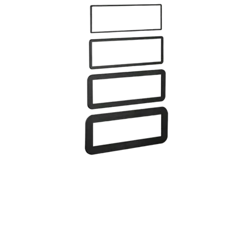 Universal Trim Rings (4) .125/.250/.500/.750 Inch (Sd)