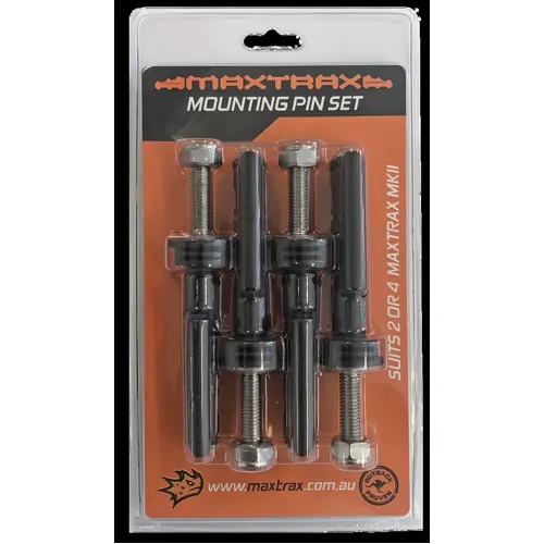 MAXTRAX MOUNTING PIN SET MKII - 40mm Thread