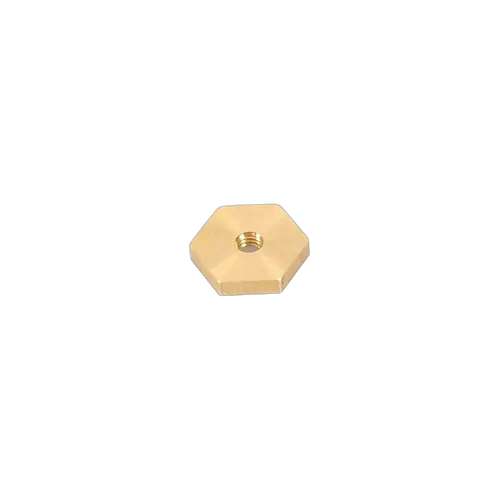 Rhino-Rack M6 X 21.43mm X 4.4mm Brass Hex Nut (4 Pack)