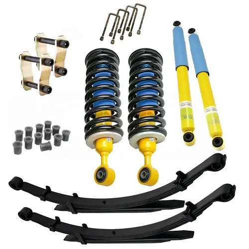 Performance Suspension Racing Nissan Navara D40 Bilstein 2" Lift Kit Standard Duty Front and Heavy Duty Rear