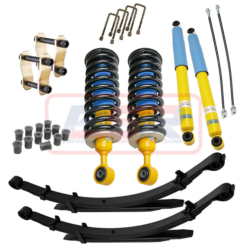 Performance Suspension Racing Nissan Navara D40 Bilstein 2" Lift Kit LONG TRAVEL Standard Duty Front and Heavy Duty Rear