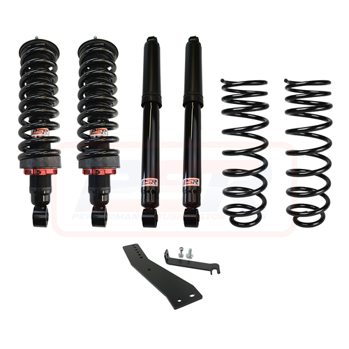 PSR TTG Shock Absorber Nissan Navara NP300 Coil Rear PSR TTG 2" Lift Kit Heavy Duty Front and Extra Heavy Duty Rear