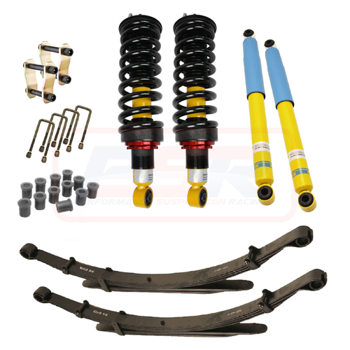 Performance Suspension Racing Nissan Navara NP300 Leaf Rear Bilstein 2" Lift Kit Standard Duty Front and Rear