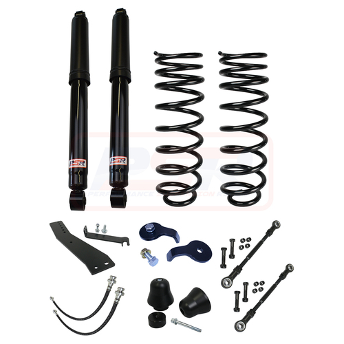 PSR TTG Shock Absorber Nissan Navara NP300 Coil Rear PSR TTG 1" Rear Lift Kit LONG TRAVEL
