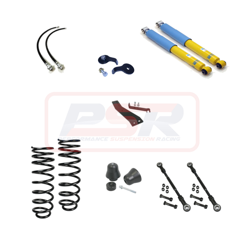 Performance Suspension Racing Nissan Navara NP300 Coil Rear Bilstein 1" Rear Lift Kit LONG TRAVEL