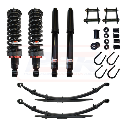 PSR TTG Shock Absorber Nissan Navara NP300 Leaf Rear PSR TTG 2" Lift Kit Standard Duty Front and Heavy Duty Rear