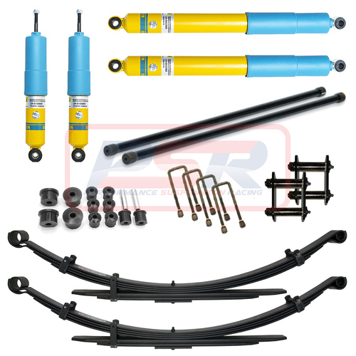 Performance Suspension Racing Nissan Navara D22 Bilstein 2" Lift Kit Heavy Duty Rear (with Torsion Bars)