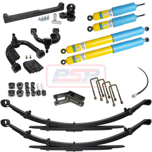 Performance Suspension Racing Nissan Navara D22 Bilstein 3" Lift Kit Standard Duty Rear (No Torsion Bars)