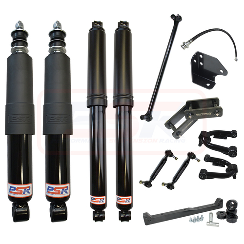 PSR TTG Shock Absorber Nissan Navara D22 PSR TTG 2" Lift Kit LONG TRAVEL DELUXE (No Torsion Bars)