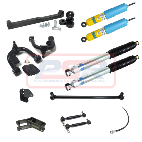 Performance Suspension Racing Nissan Navara D22 Bilstein 2" Lift Kit LONG TRAVEL DELUXE (No Torsion Bars)