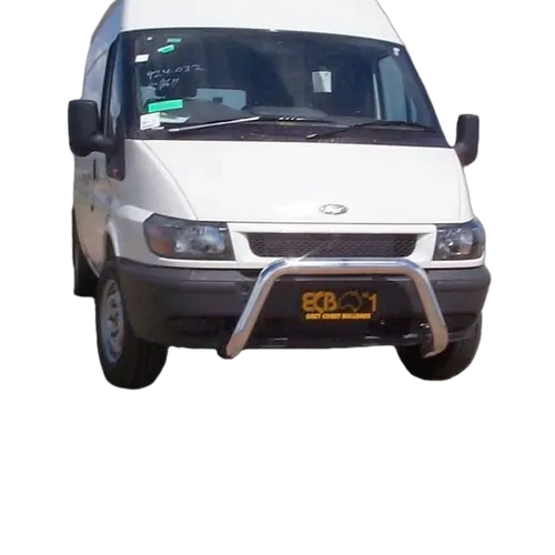 ECB 76mm Nudge Bar to Suit Ford Transit VH VJ 08/2000-08/2006 Black Ripple