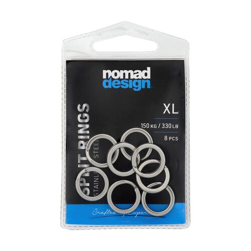 Nomad Design Split Rings - XL - 8 per pack