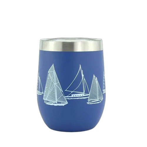 NautiGo Stainless Steel Wine Cup - Sail Away