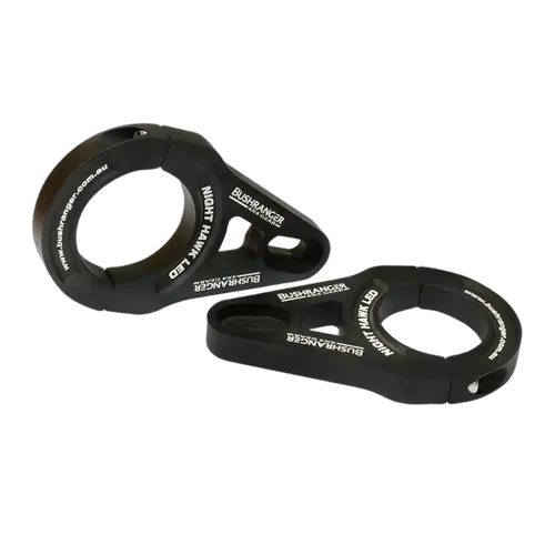 Tube Clamp Brackets | 75-77Mm (3) | Extended Black