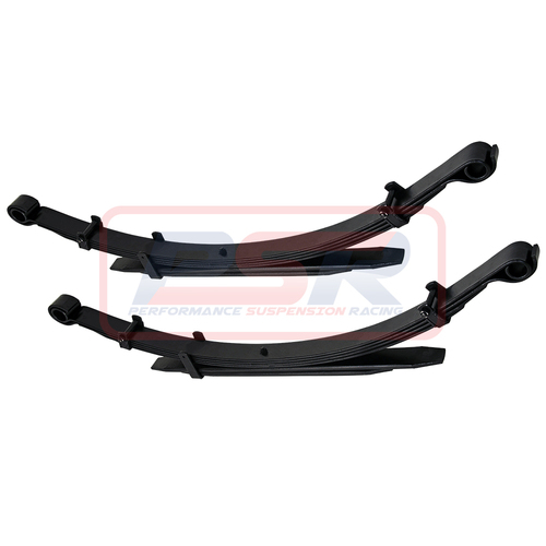 Performance Suspension Racing Nissan Navara D22 PSR 2" Raised Rear Leaf Spring 150kg Constant Load - Standard Duty - PAIR