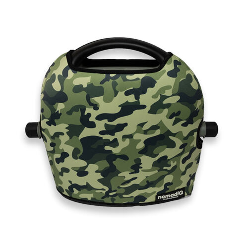 NomadiQ portable BBQ Woodland Camouflage protective pouch
