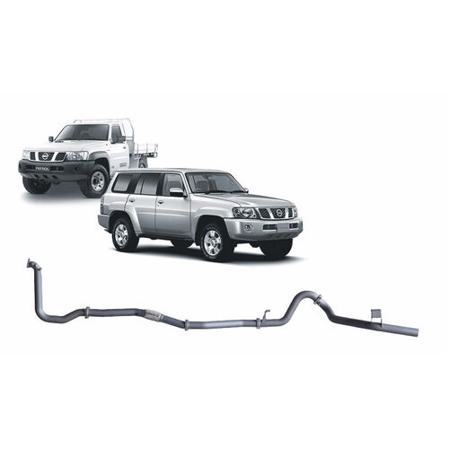 Redback Extreme Duty Exhaust for Nissan Patrol GU 3.0L (05/2000 - 10/2016)