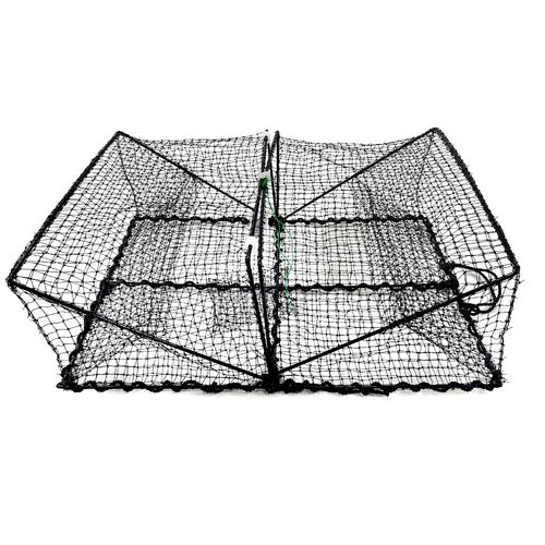 Seahorse Tackle Net Black Rectangular
