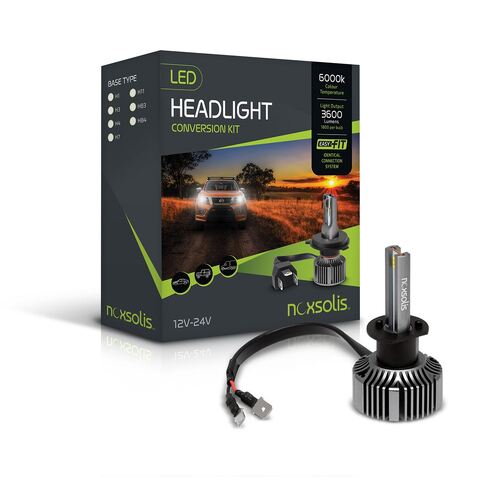 Noxsolis LED H1 Headlight Kit 12-24V 6000K