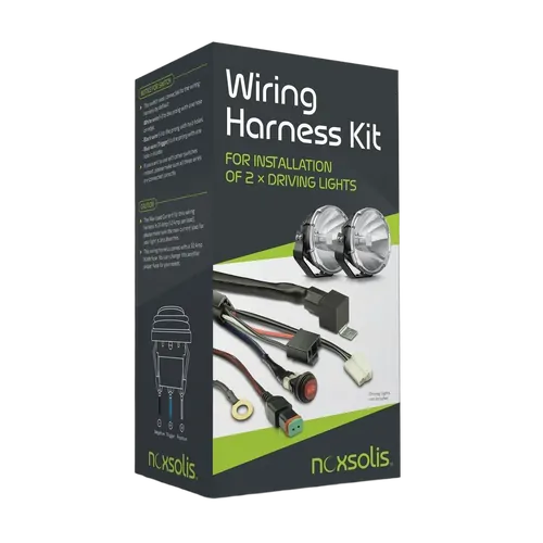 Noxsolis Wiring Harness suit 2 Lamps 12-24V