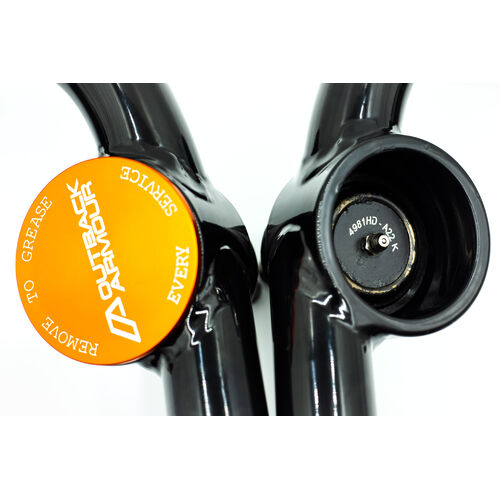 Outback Armour Upper Control Arms (Fixed Upper Control Arm Kit) to suit Nissan Navara NP300 2015+ Coil Rear - Series 3, 4 & 5