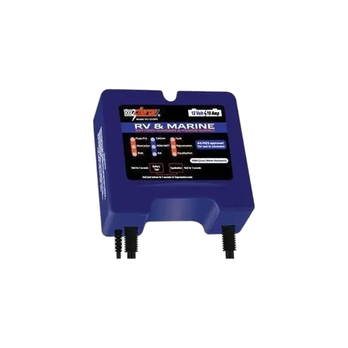 Oz Charge 12V/10Amp (8 Amp Continuous) RV & Marine Battery Charger