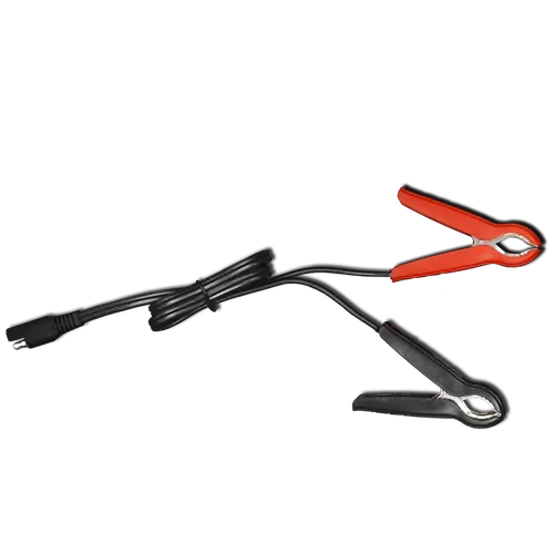 Ozcharge Crocodile Clip Harness Suits 1-8 Amps (16Awg) - 600Mm Sae Connector