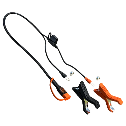 Ozcharge Crocodile Clip Harness / Detachable Ring Terminal Harness (0.8A To 6A) - 18Awg - 60Cm 10