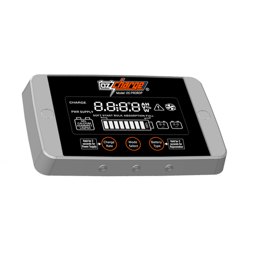 Ozcharge Optional Wired Remote Display Suit Pro2500L. Also Suits Oc1225U, Oc2412U