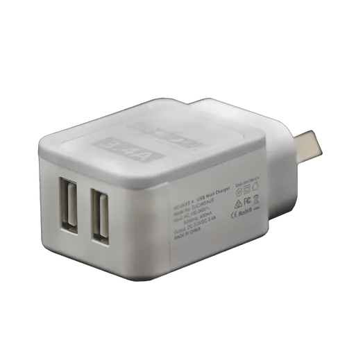 Ozcharge Dual Usb 3.4A Wall Charger
