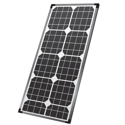 Ozcharge Heavy Duty 12V 40W Solar Panel (Mono)