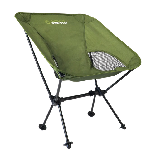 Outback Explorer Compact Hiking Chair - Green