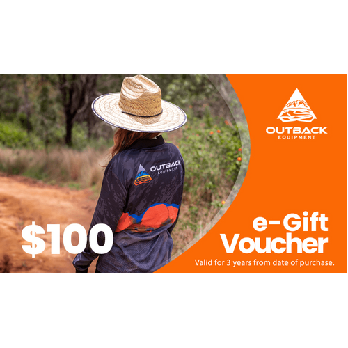 Outback Equipment e-Gift Voucher [Value: $100.00]