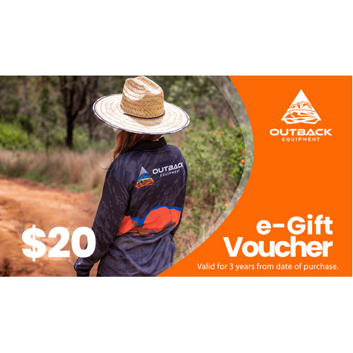 Outback Equipment e-Gift Voucher [Value: $20.00]