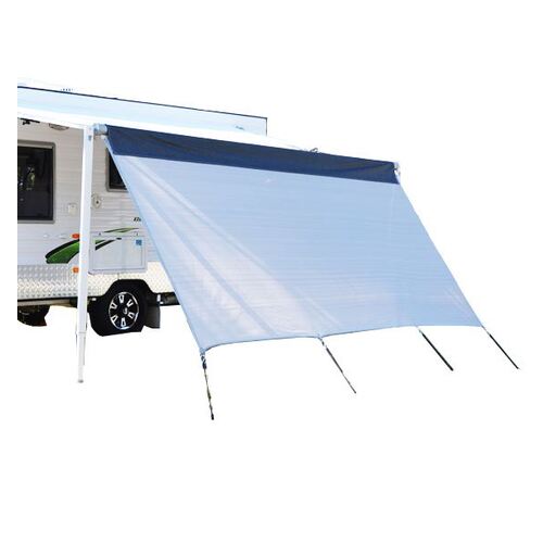 4.9m x 1.8m Privacy Screen Double Rope Track - Outback Explorer