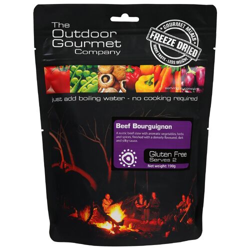 OUTDOOR GOURMET Beef Bourguignon