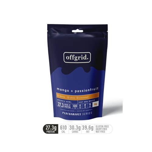 OFFGRID PROVISIONS Performance Series Breakfast Bowl - Mango & Passionfruit