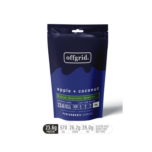 OFFGRID PROVISIONS Performance Series Breakfast Bowl - Apple & Coconut