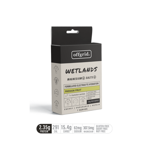 OFFGRID PROVISIONS Wetlands Hydration Drink - Passionfruit (7 serves)
