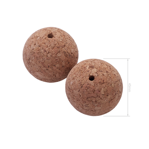Hookem Outrigger Cork Ball Stopper - 45mm - Pair