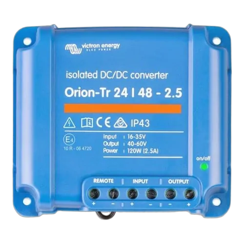 Orion-Tr 24/48-2.5A (120W) Isolated Dc-Dc Converter