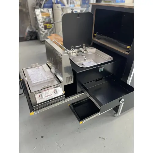 On The Go RV Accessories BBQ Slide Combo Kit DS570 Royale