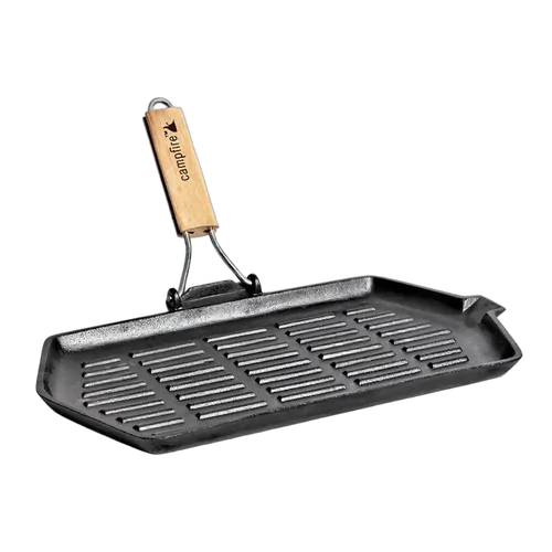 Campfire Cast Iron Rectangle Frypan