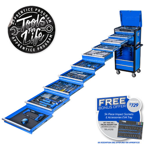 Kincrome EVOLUTION Workshop Tool Kit 382 Piece 14 Drawer (26")