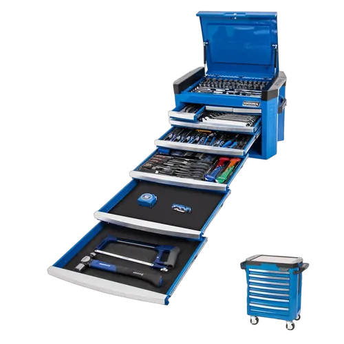 Kincrome Contour Chest Tool Kit 246 Piece 8 Drawer 29"
