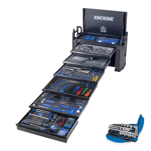 Kincrome Off-Road Field Service Tool Kit 452 Piece 6 Drawer 39" Black