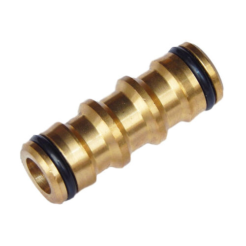 Flat Out Hose Coupler Snap-On Brass 12mm