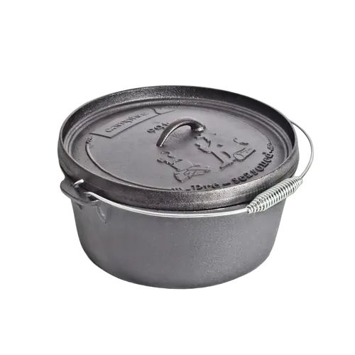 Campfire 4.5 Quart Cast Iron Camp Oven