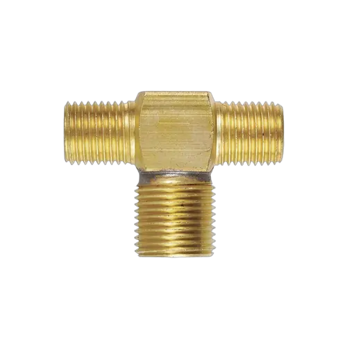 Companion 1/4 x 1/4" x 3/8" BSP 3 Way Adaptor